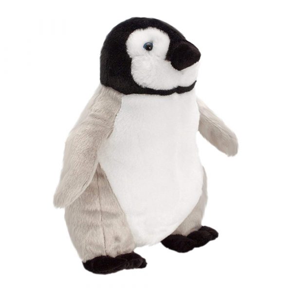 М'яка іграшка Keel toys Дитинча імператорського пінгвіна 30 см (SW4598) – babystreet.com.ua