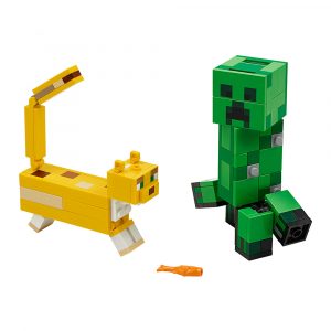 Конструктор LEGO Minecraft Кріпер та оцелот (21156)