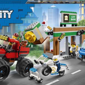 Конструктор LEGO City Пограбування з поліцейською вантажівкою-монстром (60245)