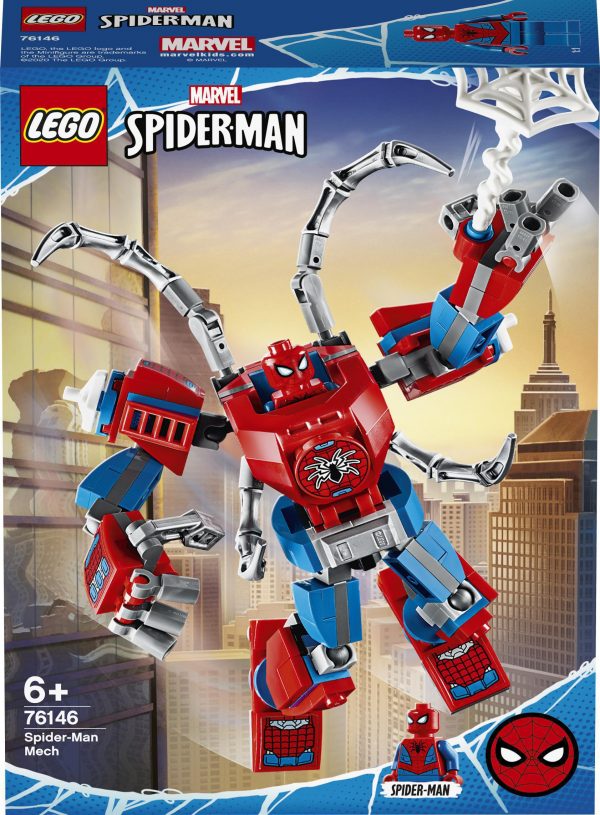 Конструктор LEGO Marvel Super Heroes Робокостюм Людини-Павука (76146) – babystreet.com.ua