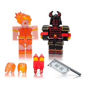 Набір фігурок Jazwares Roblox Heroes of Robloxia Ember & Midnight shogun (ROG0121)