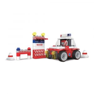 Конструктор Pai bloks Поліцейська машинка із ефектами (61001W)