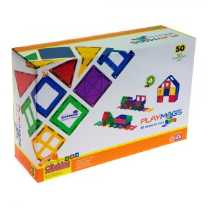 Конструктор Playmags Магнітний набір 50 елементів (PM153)