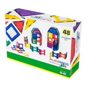 Конструктор Playmags Магнітний набір 48 елементів (PM161)