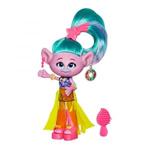 Лялька Trolls S2 Світовий тур Гламурна Сатинка делюкс (E6569/E6820)