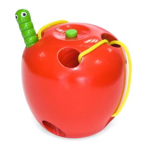 Шнурівка Viga Toys Яблуко (56276)
