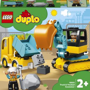Конструктор LEGO Duplo Вантажівка та гусеничний екскаватор (10931)