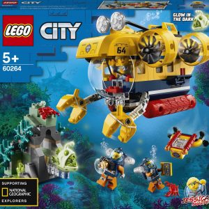 Конструктор LEGO City Розвідувальний підводний човен (60264)