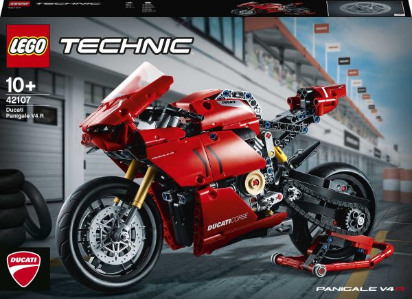 Конструктор Lego Technic Мотоцикл Ducati Panigale V4 R (42107) - babystreet.com.ua