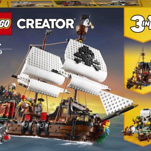 Конструктор LEGO Creator Піратський корабель 3 в 1 (31109)