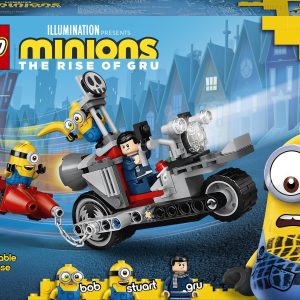 Конструктор LEGO Minions Нестримне переслідування на мотоциклі (75549)
