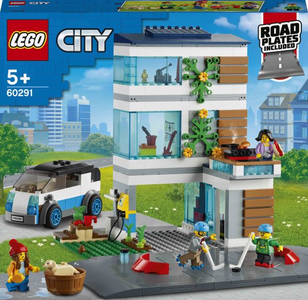 Конструктор LEGO City Сучасний сімейний будинок (60291)