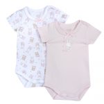 Боді (2 шт) Pink bunnies