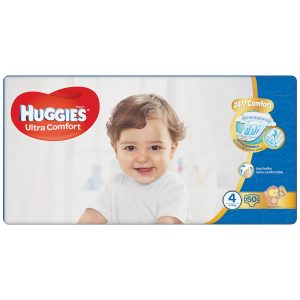 Підгузки Huggies Ultra Comfort, розмір 4, 8-14 кг, 50 шт