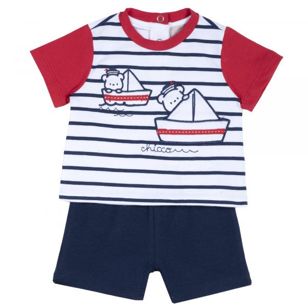 Костюм Little sailor: футболка і шорти - babystreet.com.ua