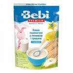 Каша молочна Bebi Premium Пшенична з печивом і грушею, з 6 міс., 200 г