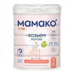 Сухий молочний напій Mамако Premium 3 на козячому молоці, з олігосахаридами, з 12 міс., 800 г