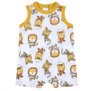Напівкомбінезон Playful cats White