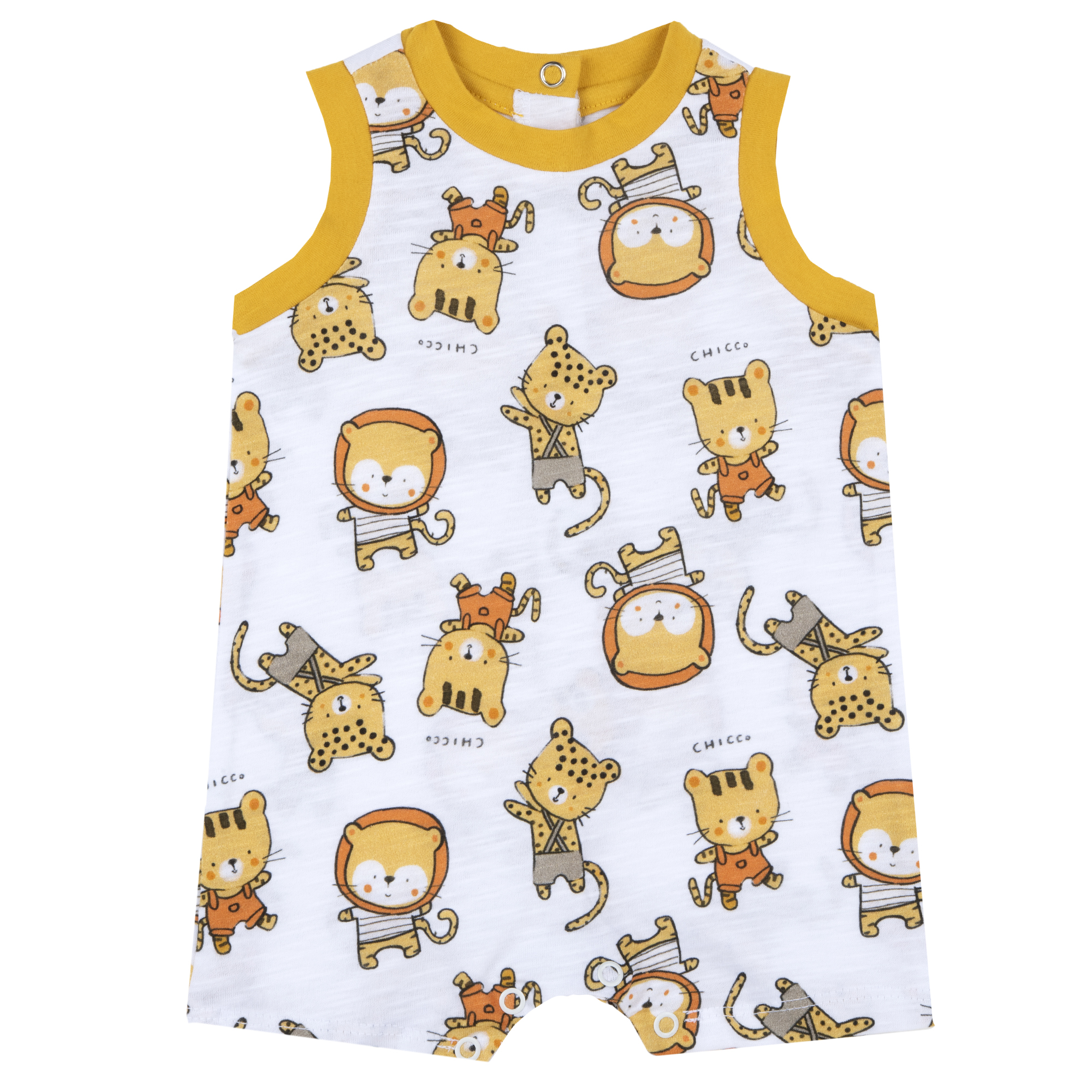 Напівкомбінезон Playful cats White 1 Напівкомбінезон Playful cats White