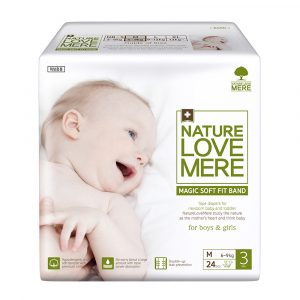 Підгузки Nature Love Mere Magic Soft Fit, розмір 3 (M), 6-9 кг, 24 шт