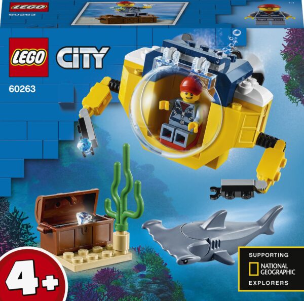 Конструктор LEGO City Океан Міні-субмарина (60263) - babystreet.com.ua