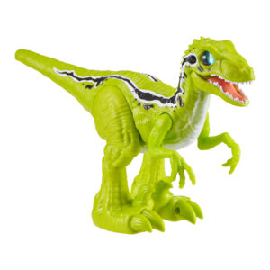 Роботизована іграшка Robo Alive Зелений велоцираптор зі слаймом (25289G)