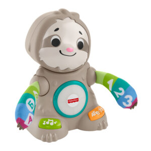 Інтерактивна іграшка Fisher-Price Linkimals Лінивець-танцюрист російською (GHY96)