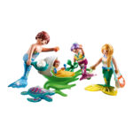 Конструктор Playmobil Magic Сім’я русалок з коляскою-мушлею (70100)
