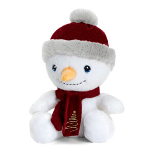 М'яка іграшка Keel Toys Eco Christmas Сніговик 14 см (SX6394/6)