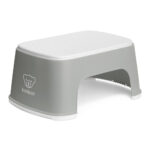 Підставка BabyBjorn Step stool сіро-біла (7317680612212)