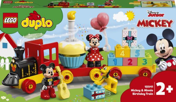 Конструктор LEGO Duplo Святковий потяг Міккі та Мінні (10941)