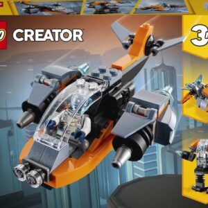 Конструктор LEGO Creator Кібердрон 3 в 1 (31111)