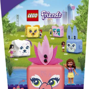 Конструктор LEGO Friends Ігровий куб Фламінго з Олівією (41662)