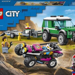 Конструктор LEGO City Транспортер гоночного багі (60288)