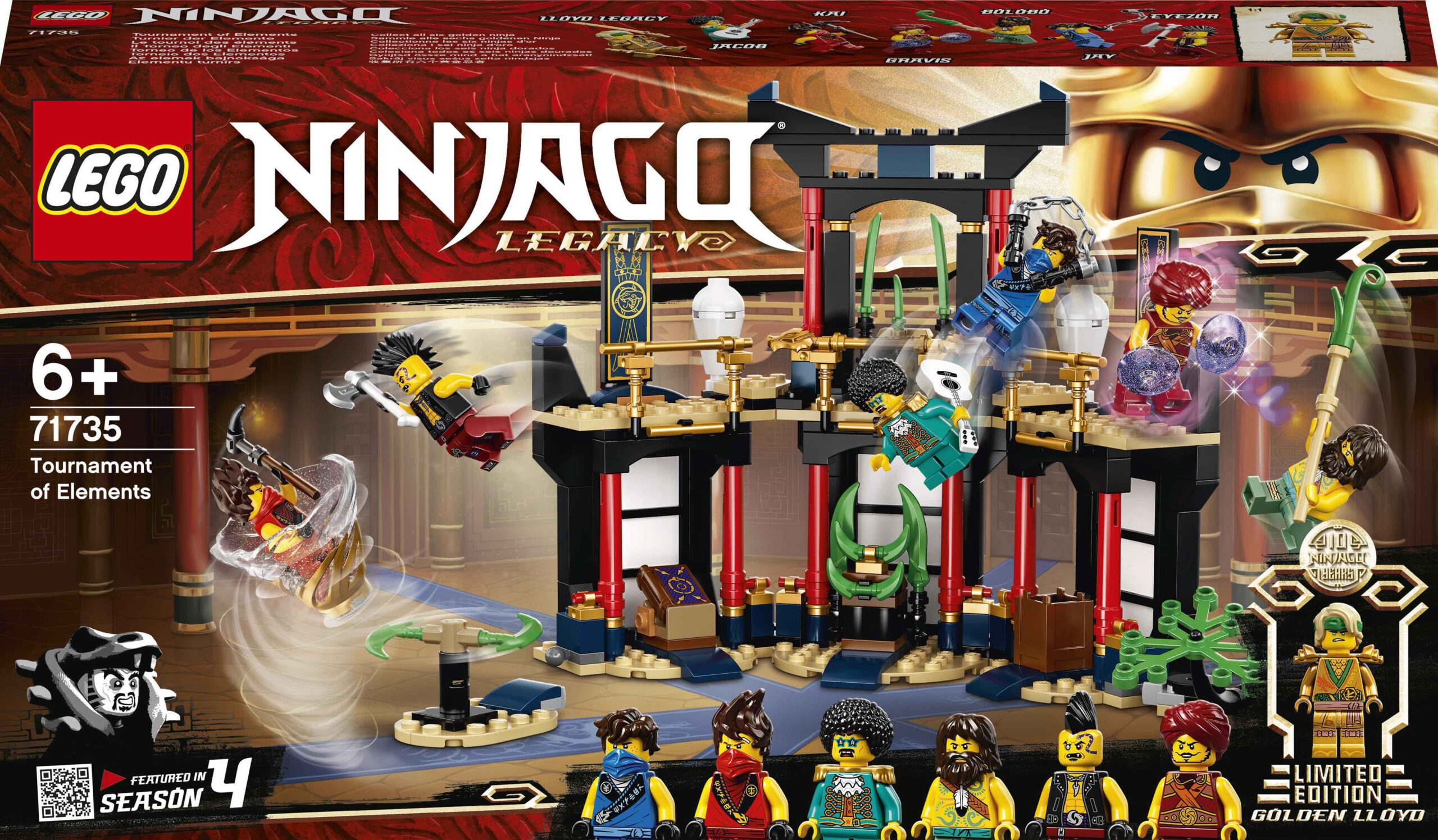 Конструктор LEGO Ninjago Турнір стихій (71735) 1 Конструктор LEGO Ninjago Турнір стихій (71735)