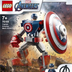 Конструктор LEGO Marvel super heroes Робоброня Капітана Америки (76168)