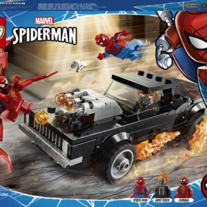 Конструктор LEGO Marvel Super heroes Людина-Павук та Примарний вершник проти Карнажа (76173)