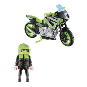 Конструктор Playmobil Мотоцикл з мотоциклістом (70204)