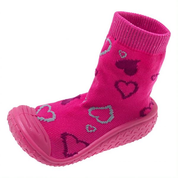 Капці-шкарпетки Morbidotti Hearts - babystreet.com.ua