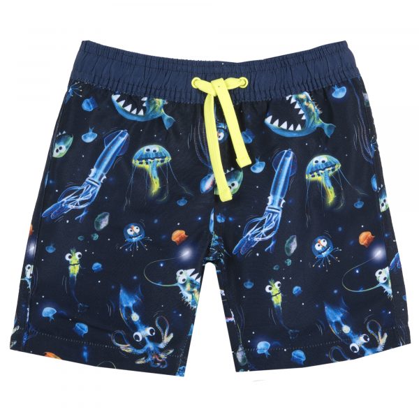 Шорти пляжні Glowing jellyfish