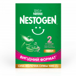 Суха молочна суміш Nestogen 2 з лактобактеріями L. Reuteri, з 6 міс., 1000 г