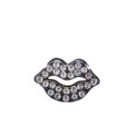 Емодзі Silver lips