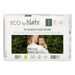 Підгузки Naty, розмір 1, 2-5 кг, 25 шт