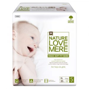 Підгузки Nature Love Mere Magic Soft Fit, розмір 5 (XL), от 12 кг, 20 шт
