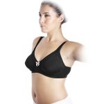 Бюстгальтер для годування з мiкрофiбри, чорний