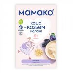 Каша на козячому молоці Мамако Вівсяна з чорносливом, з 6 міс., 200 г