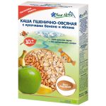 Органічна каша Fleur Alpine Пшенично-вівсяна з бананом та яблуком, з 10 міс., 175 г