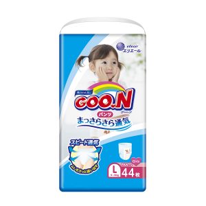 Підгузки-трусики Goo.N для дівчинки, розмір L, 9-14 кг, 44 шт