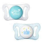 Пустушка Physio Micro, силікон, 0-2 міс., 2 шт.