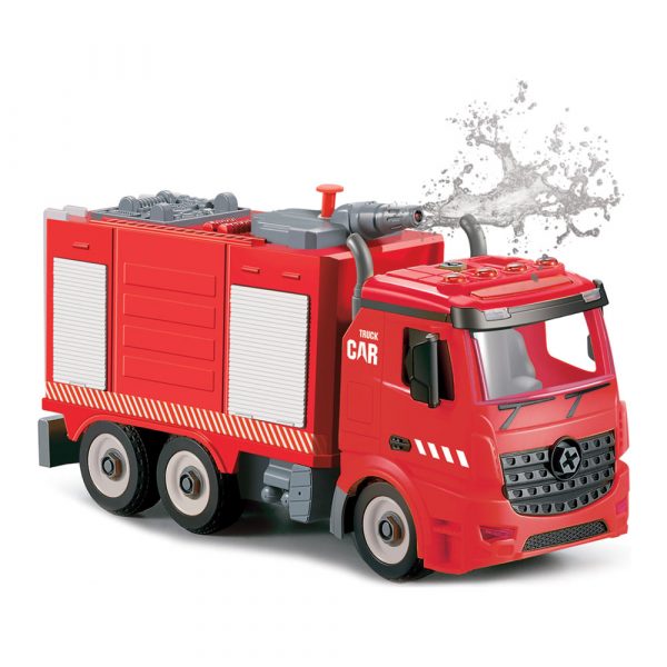 Конструктор Funky toys Пожежна машина з ефектами 1:12 (FT61115) – babystreet.com.ua